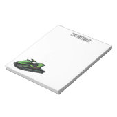 Bloc-note Illustration Jet ski (Tourné)