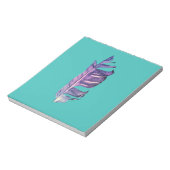 Bloc-note Illustration originale de dessin de plumes (Tourné)