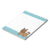 Bloc-note Illustration Red Australian Terrier Dog (Tourné)