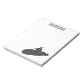 Bloc-note Illustration sous-marine (Tourné)