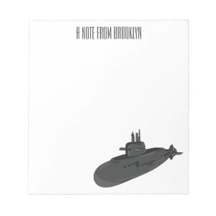 Bloc-note Illustration sous-marine