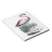 Bloc-note Illustration Vintage du Flamant rose Puna (Incliné)