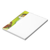 Bloc-note Illustration vintage Tabby Cat (Tourné)