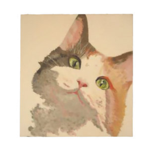 Bloc-note I'm All Ears : Calico Cat Portrait