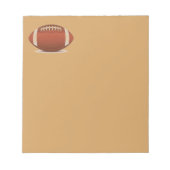 BLOC-NOTE IMAGE DE FOOTBALL SUR LES ÉLÉMENTS (Devant)