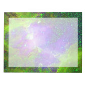 Bloc-note image de l'espace de la nébuleuse de la galaxie vi (Devant)