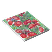 Bloc-note Imaginaire Fleurs rouges (Incliné)