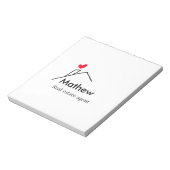 Bloc-note Immobilier agent immobilier immobilier constructio (Tourné)