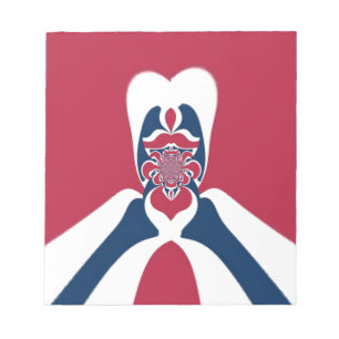 Bloc-note Impression Abstraite E.T.