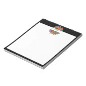 Bloc-note Impression arc-en-ciel et léopard personnalisée   (Tourné)