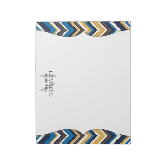 Bloc-note Impression Aztec tendance personnalisée (Tourné)