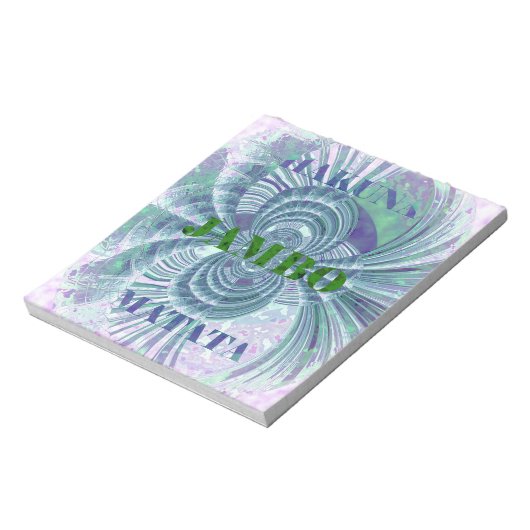 Bloc-note Impression d'art Aurora Matata (Tourné)