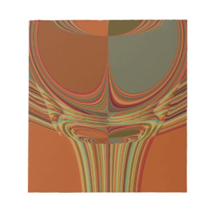 Bloc-note Impression d'art contemporain africain traditionne