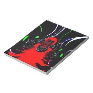 Bloc-note Impression d'art fluide Kaleidoscope