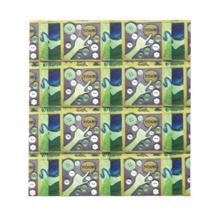 Bloc-note Impression d'art mosaïque amusante contemporaine –