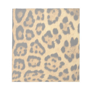 Bloc-note Impression de fourrure Jaguar