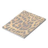 Bloc-note Impression de fourrure Leopard (Tourné)