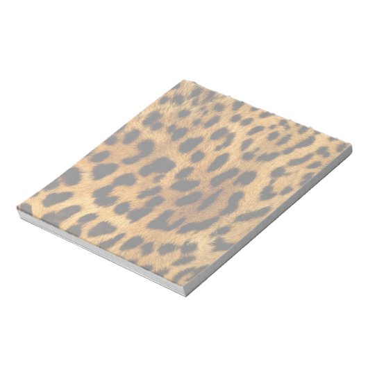 Bloc-note Impression de fourrure Leopard (Tourné)