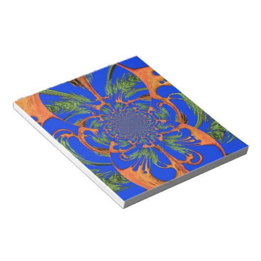 Bloc-note Impression de l'Arbre Acacia Kaleidoscope (Incliné)