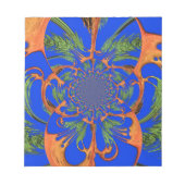 Bloc-note Impression de l'Arbre Acacia Kaleidoscope (Devant)