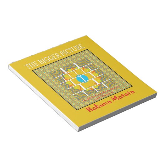 Bloc-note Impression d'images plus grande (Incliné)