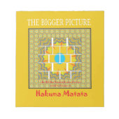 Bloc-note Impression d'images plus grande (Devant)