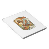 Bloc-note Impression feuille Excel Jésus 50 pages blanches B (Incliné)
