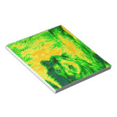 Bloc-note Impression Fluorante Lion Art Vision Night (Incliné)