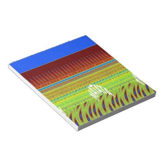 Bloc-note Impression Motif géométrique coloré (Incliné)