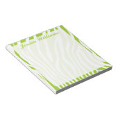 Bloc-note Impression Zebra (Incliné)