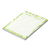 Bloc-note Impression Zebra (Tourné)