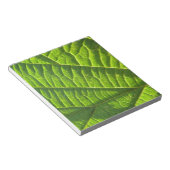 Bloc-note imprimé vert cool (Incliné)