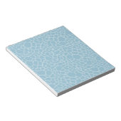Bloc-note Imprimer Giraffe Bleue (Incliné)
