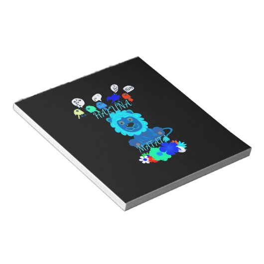 Bloc-note Imprimer Hakuna Matata Lion (Incliné)