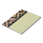 Bloc-note Imprimer la photo de la fourrure Jaguar (Tourné)