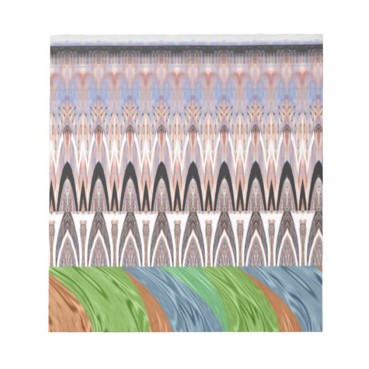 Bloc-note Imprimer l'art Motif Abstrait Extraordinaire (Devant)
