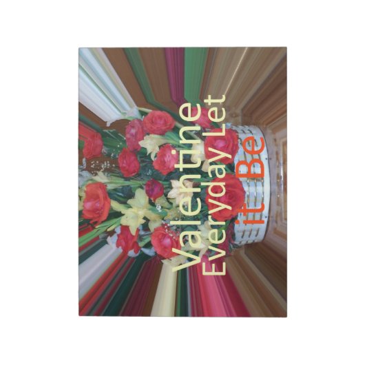 Bloc-note Imprimer Saint-Valentin (Tourné)