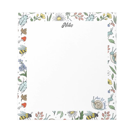 Bloc-note In the Garden Notepad (Devant)