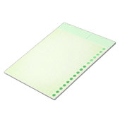 Bloc-note (Inch Ruled Squared) Green Blank Grid Graph Paper (Incliné)