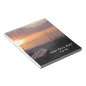 Bloc-note Indian Rocks Beach Florida Sunset Beach Bateau (Incliné)