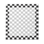 Bloc-note Indicateur À damiers (Devant)