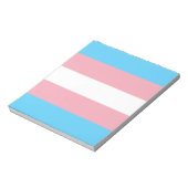 Bloc-note Indicateur de fierté transgenre (Tourné)