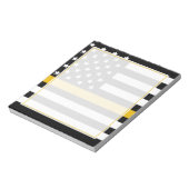 Bloc-note Indicateur de ligne d'or mince 911 Dispatcher d'ur (Tourné)