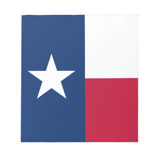 Bloc-note Indicateur d'état du Texas (Devant)