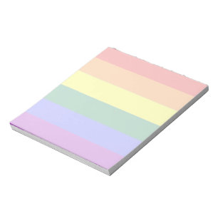 Bloc-note Indicateur Gay pride arc-en-ciel