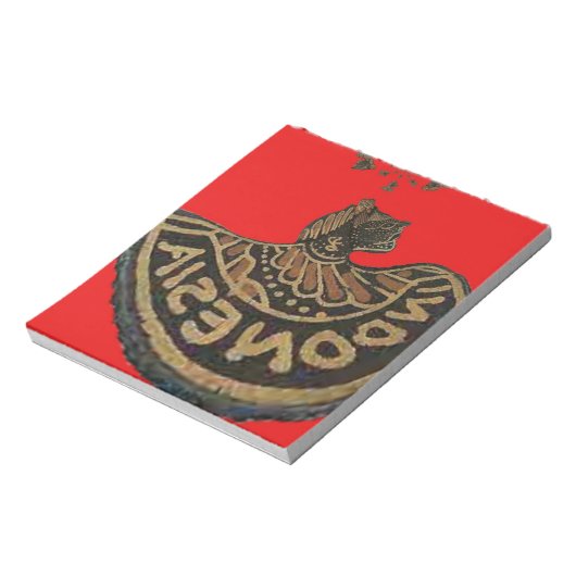 Bloc-note Indonésie Marionnette Javanaise Art culturel (Tourné)