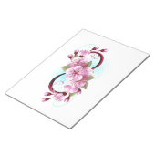 Bloc-note Infinité avec les fleurs Sakura (Incliné)