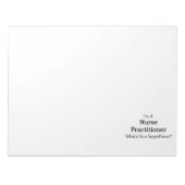 Bloc-note Infirmière (Devant)