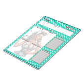 Bloc-note Infirmière bénie Pinup_ Maladie Temp 2 (Incliné)