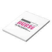 Bloc-note Infirmière-cadeau en cours (Tourné)